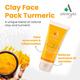 Aaranyaa Rejuvenating Clay Face Pack Turmeric 100 gm - Face Packs