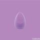 Basicare All In One Non Latex Foundation Sponge Waterdrop Dark Pink 1's - Foundation