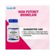 Healthvit High Potency Bromelain 3000 GDU/Gram Natural Supplement, Non-Synthetic, 500 mg- Capsules 60's - Herbal Dietary Supplement