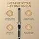 Ikonic Hair Professional Curling Tong Black (CT28) - Rollers & Curlers