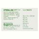 Uthral 250mg Tablet 6'S - Bacterial Infections-Mac