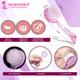 Majestique Pore Cleaning Facial Brush Combo, Remove Blackheads and Massage Skin Cleansing - Multicolor 2's - Massagers