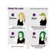 2.Oh! Semi Permanent Hair Color 100 ml each - Emerald Green 2's - Crème