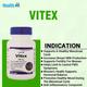 Healthvit Vitex Chasteberry Fruit Extract 400mg- Capsules 60's - Herbal Dietary Supplement