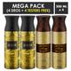 Ajmal Aurum & Wisal Dhahab Deodorant Spray- For Men & Women (Pack Of 4) 200 ml - Perfumes (Edt/Edp)