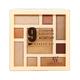 Half N Half 9 Eyeshadow & Highlighter & Contour Makeup Kit Multicolour Palette 02 18 gm - Face Palettes