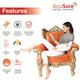 AccuSure Fabric Heating Pad - Grey (XL) 1's - Hot Pack/Ice Bag