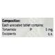 TORSIVAC 5 Tablet 10's - Hypertension-Diu