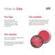 Love Earth Lip Tint & Cheek Tint Multipot-Be The Change - Rose Pink 8 gm - Lip Stains & Tints