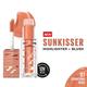 Maybelline New York Sunkisser Highlighter + Blush, Downtown Rush 1's - Blushes