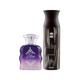 Maryaj Lilas EDP Citrus Floral Perfume And Ajmal Carbon Homme Deodorant Citrus Spicy Fragrance 300 ml - Perfumes (Edt/Edp)