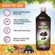 Swadeshi Triphala Jamun Ras Liquid 500 ml - Ayurvedic Juices