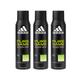 Adidas Pure Game Deodorant Set 150ml 3's - Men Deodorants/Roll-Ons