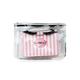 Colorbar Lips & Lashes Flat Pouches(Set Of Two) - White+Blush Pink 1's - Makeup Bags & Cases