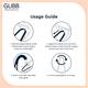 GUBB Copper Tongue Cleaner Round 30 gm - Floss & Tongue Cleaners
