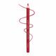Matt Look Colorite Lip Contour, Lighweight Application, Flaming Red-01 0.9 gm - Lip Liners