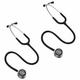 Accusure Stethoscope (ST01) - Black 1's - Stethoscopes