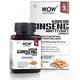 WOW Life Science 1000 mg Korean Ginseng Root Extract Veg Capsule 60's - Herbal Dietary Supplement