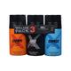 HRX Edge for Men Deodorant 250ml With Escape Deodorant 250ml and Charge Deodorant 250ml 1's - Men Deodorants/Roll-Ons
