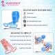 Majestique Bath Silicone Shower Scrubber Easy Clean Exfoliating Body Loofah, Suitable For All Kinds 1's - Loofahs & Sponges