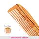 Vega Wooden Comb (HMWC - 01) 1's - Hair Combs