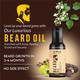 Globus Naturals Beard Oil, Enriched with Amla Reetha Erand & Sesame Oil 50 ml - Face Oils