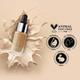 Faces Canada Ultime Pro Second Skin Foundation - Caramel Natural 023, 15ml - Concealer
