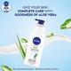 Nivea Body Lotion Aloe Hydration 5 In 1 Complete Care With Deep Moisture Serum All Skin Types 400 ml - Lotions & Creams