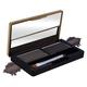 Fashion Colour Dual Eyebrow Powder, Black 001 8gm - Eye Shadow Palettes