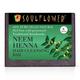 Soulflower Neem Heena Hair Cleansing Bar Soap 150 gm - Hair Treatment