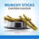 Purepet Munchy Sticks, Chicken Flavour, Dog Treats 400 gm - Petfood