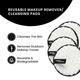 Earth Rhythm Reusable Makeup Remover/Cleansing Pads (Pack Of 4) 1's - Make Up Removers