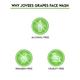 Jovees Herbal Grape Fairness Face Wash for Dull Skin and Paraben 120ml - Face Wash & Cleansers
