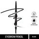 Insight Cosmetics Smudge Free Eyebrow Pencil - Black 0.5 gm - Eyebrow Pencils & Enhancers