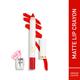 MyGlamm Matte About It Lip Color Crimson Calypso 2.8 gm - Lipsticks
