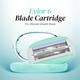 LetsShave Evior 6 Body Shaving Razor Blade - Women 4's - Shaving & Hair Removal
