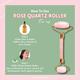 House of Beauty Rose Quartz Roller Kit For Toning, Tightening, Depuffing Face & Undereyes (3Pcs) 1's - Face Oils