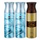 Ajmal Avid Avid Wisal Dahab Deodorant Spray (Pack of 3) 200 ml - Perfumes (Edt/Edp)