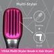 Vega 2 In 1 Multi Styler Hair Brush and Dryer, Keratin Infused Coating and Anti-Static Bristles, VHSD-01 620 gm - Hair Dryers