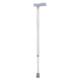 MCP Jindal Height Adjustable Walking Stick - Silver - Wheelchairs & Walking Sticks