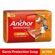 Anchor Germ Protection Soap - Active (Pack of 4 X 125 gm) - Shower Gels & Body Wash