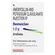 Sensiclav 1000/200mg Injection 1'S - Bacterial Infections-Pen