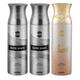 Ajmal Silver Shade Silver Shade Wisal Deodorantspray (Pack of 3) 200 ml - Perfumes (Edt/Edp)