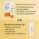 Aryanveda Glowelle Sunscreen Gel Spf 60 PA++++ Invisible Matte Finish & Broad Spectrum & UV A & UV B Protection 50 ml - Face Sunscreen