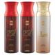 Ajmal Sacred Love Sacred Love Wisal Deodorant Spray (Pack of 3) 200 ml - Perfumes (Edt/Edp)