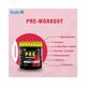 Healthvit Fitness Pre-Workout Explosive Energy Powder ( Watermelon Tequila Flavour ) 300 gm - General Health