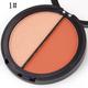Miss Rose 2 In 1 Highlighter & Bronze Powder 7003 - 045 01 10 gm - Highlighters & Illuminators