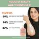 House of Beauty Deep Moisture Body Lotion with Sunscreen SPF 25+ with Niacin & Shea Butter 400ml - Body Sunscreen