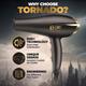 Beardo Studio Professional Tornado Hair Dryer 2000 W for Men 420 gm - Hair Dryers