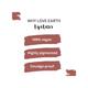 Love Earth Liquid Mousse Lipstick - Citrus Cosmo Matte Finish Lightweight Vitamin E and Jojoba Oil 6 ml - Liquid Lipsticks